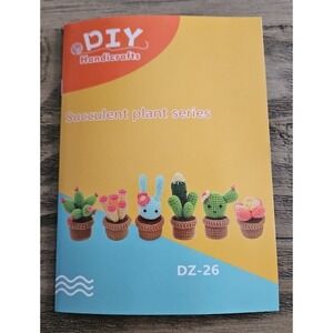 DIY Handicrafts Succulent Plant Series DZ-26 Beginner Crochet Set